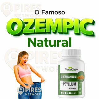 Glucomannan e Psyllium 120 Cápsulas – 500mg Suplemento de Fibras Naturais em Oferta na Shopee