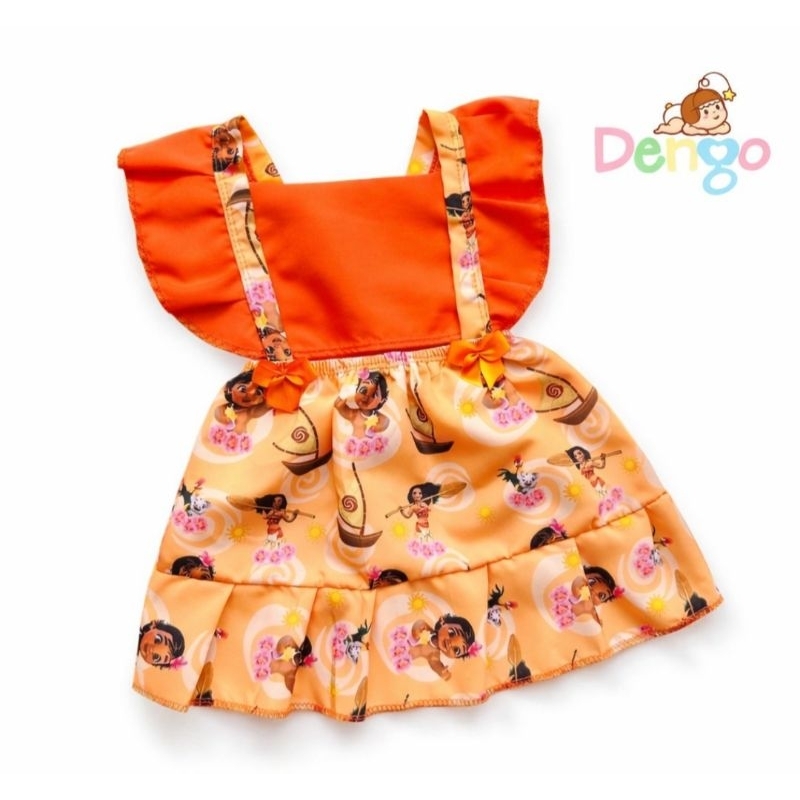 Romper Moana Baby Mesversário Ensaio Fotográfico