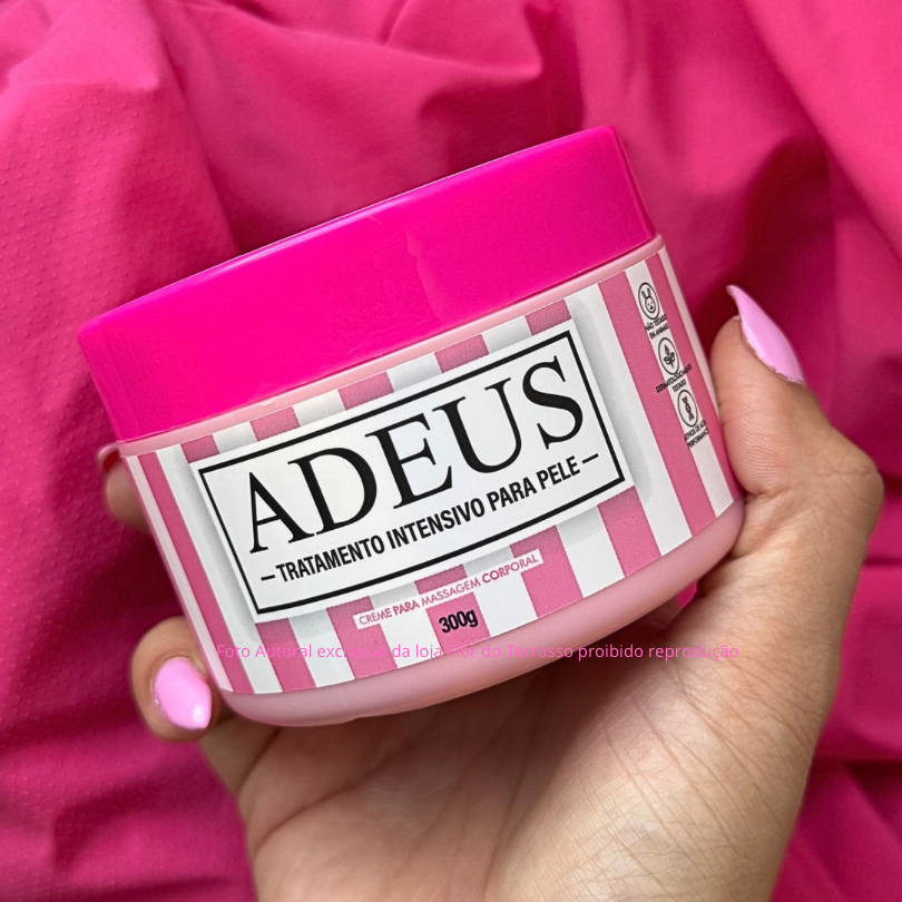 Creme Adeus Rosa - Original Adquirido com NF 300g em Oferta na Shopee