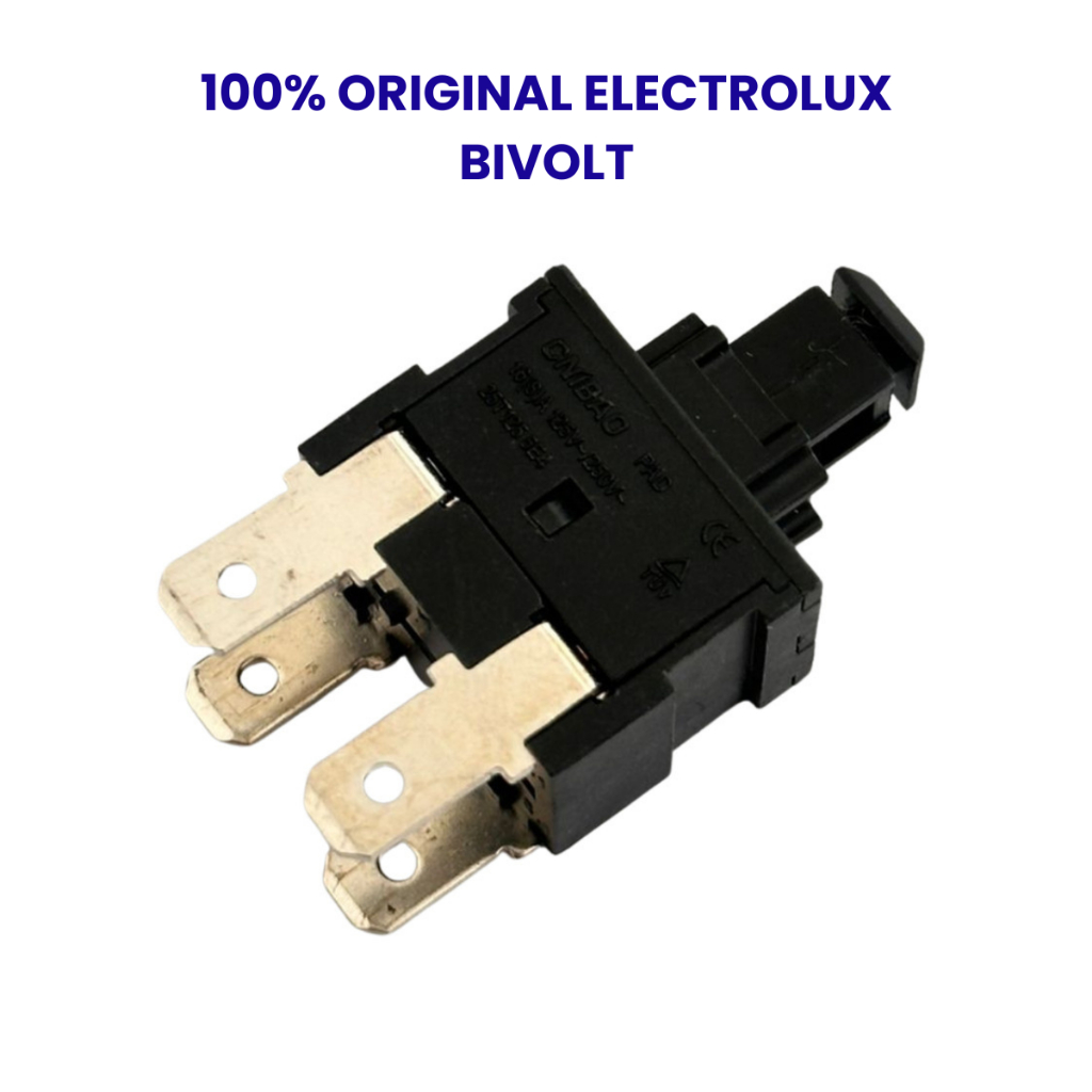 Interruptor Duplo Original Aspirador Electrolux Flex, GT20, A10 ENVIO IMEDIATO