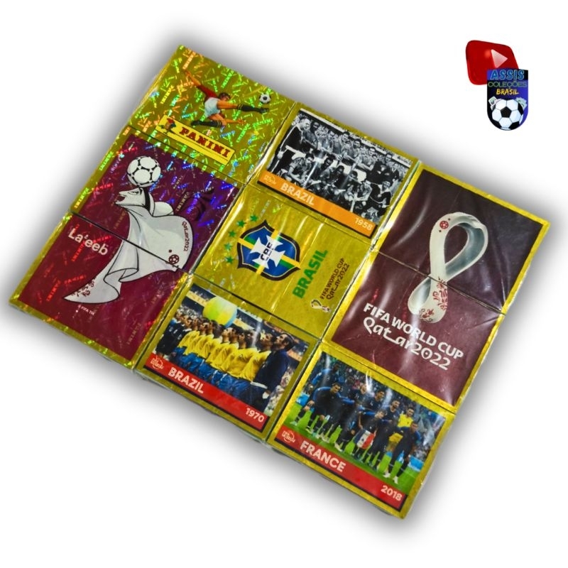 Set Completo com Todas as 670 Figurinhas Soltas para Colar do Álbum da Copa do Mundo 2026