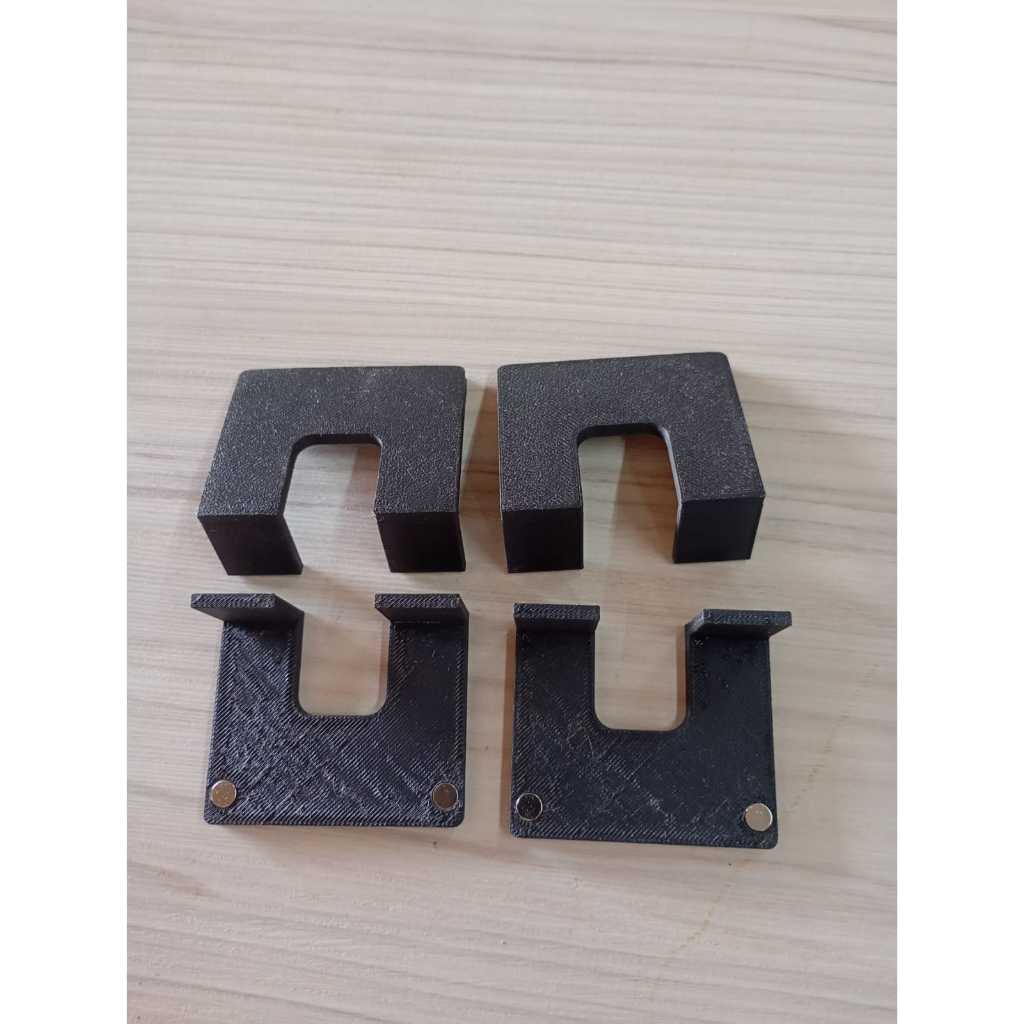 kit gabarito Espaçador Magnético para Instalação de Portas de Armário  Impressão 3D