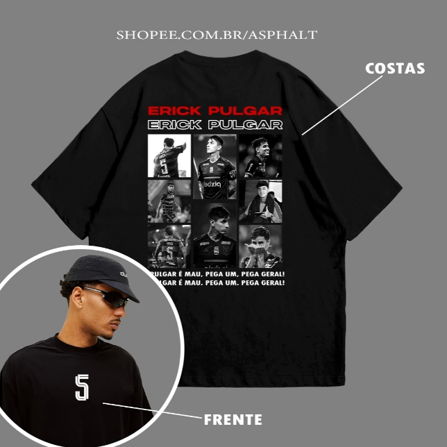 CAMISETA ((LANÇAMENTO)) PULGAR É MAU, PEGA UM PEGA GERAL 100% ALGODÃO TAMANHOS P AO PLUS SIZE CAMISETA ESTAMPADA