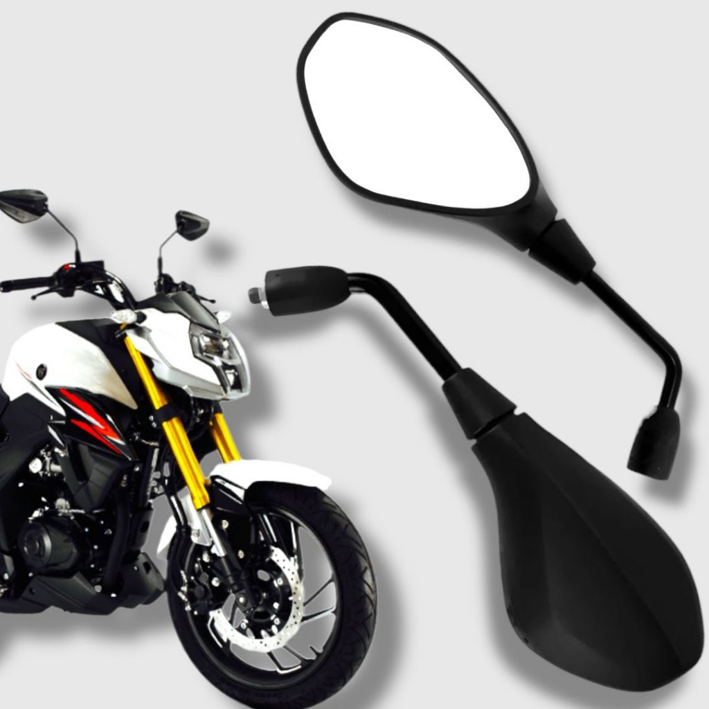 Par Retrovisor Compatível Para Haojue Dr 160 Dr160 em Oferta na Shopee