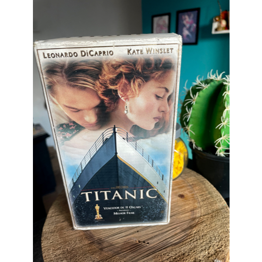 Reliquia Titanic - 2 Fitas VHS- parte 1 e parte 2