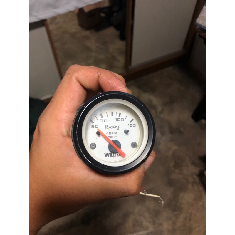 Manômetro/Relógio de temperatura de água WILLTEC
