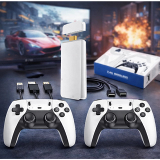 Console M15 Plus com 20.000(mil) Jogos Retrô e 2 Controles em Oferta na Shopee