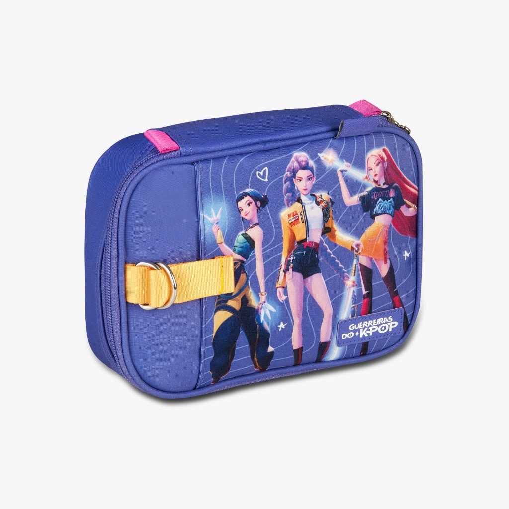 Estojo Escolar Guerreiras do K-pop – Estilo e organização com atitude! em Oferta na Shopee