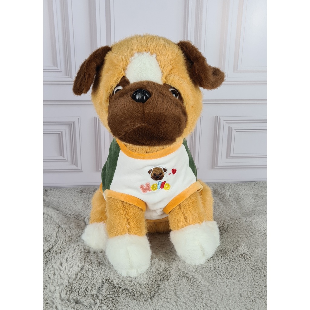 Pelúcia Cachorro Dalmata Buldogue Husky Roupa Criança Kids Fofo em Oferta na Shopee