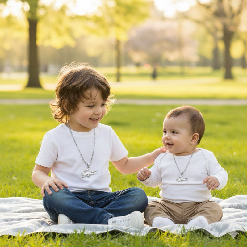 corrente baby infantil adulto croco big