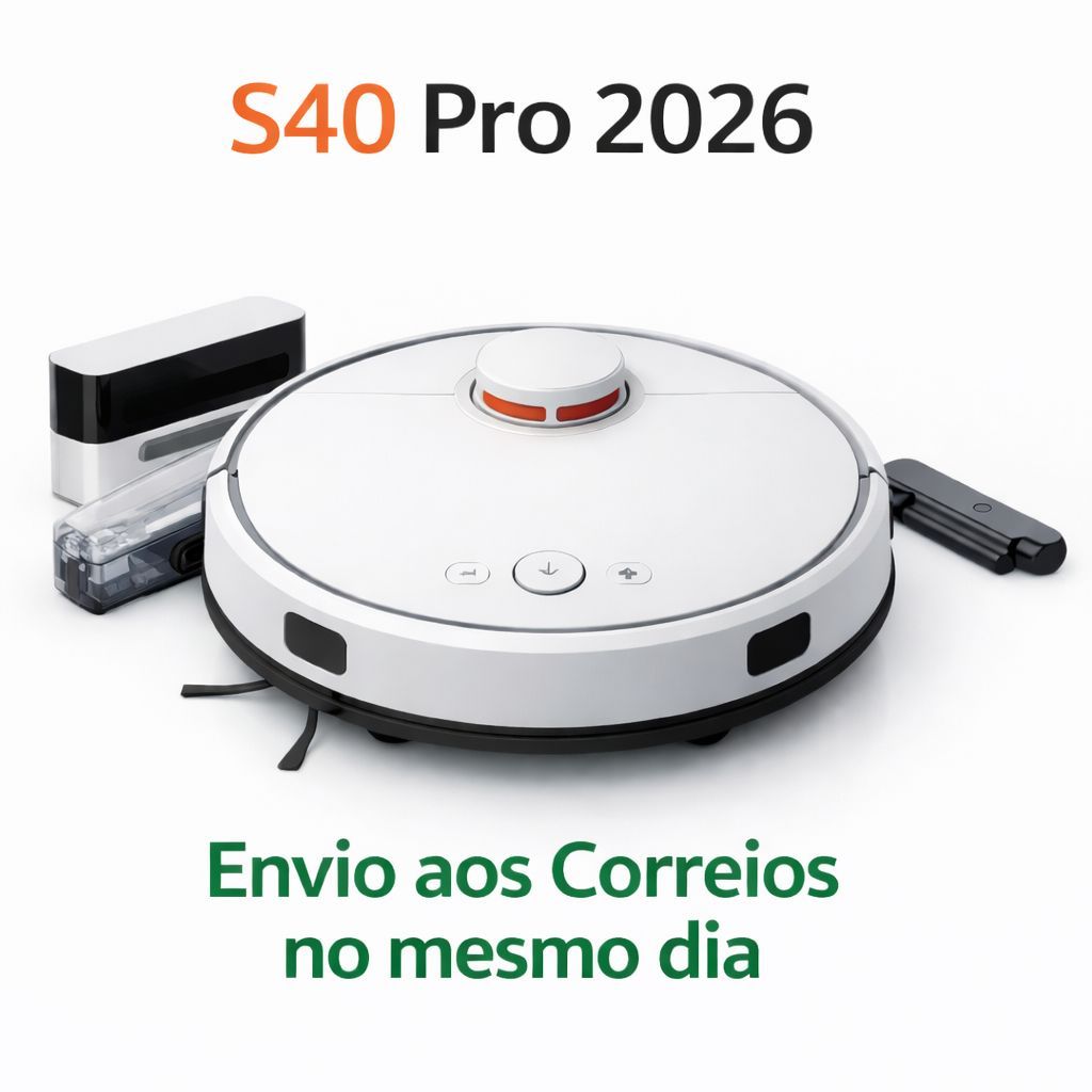 Imagem Robô Aspirador Inteligente Xiaomi S40Pro Branco