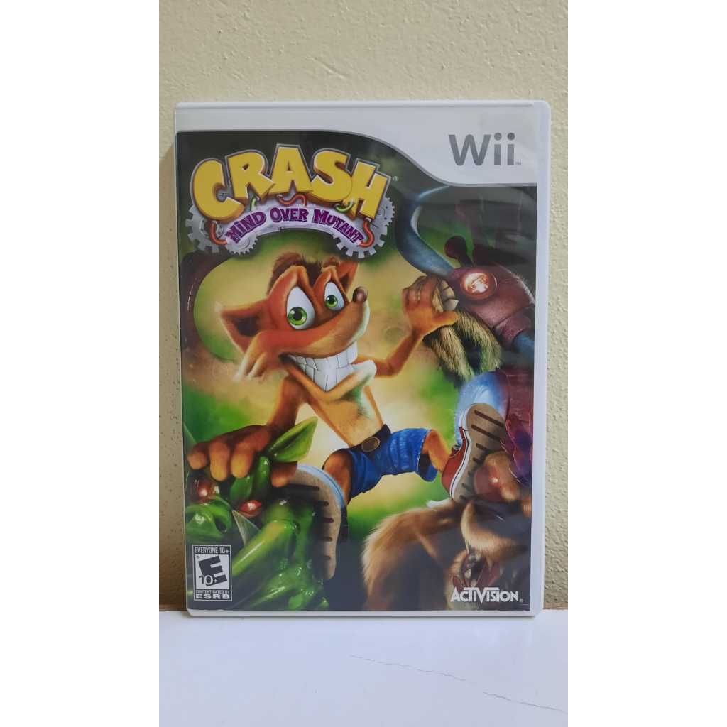 Crash Mind Over Mutant Nintendo Wii Mídia Física