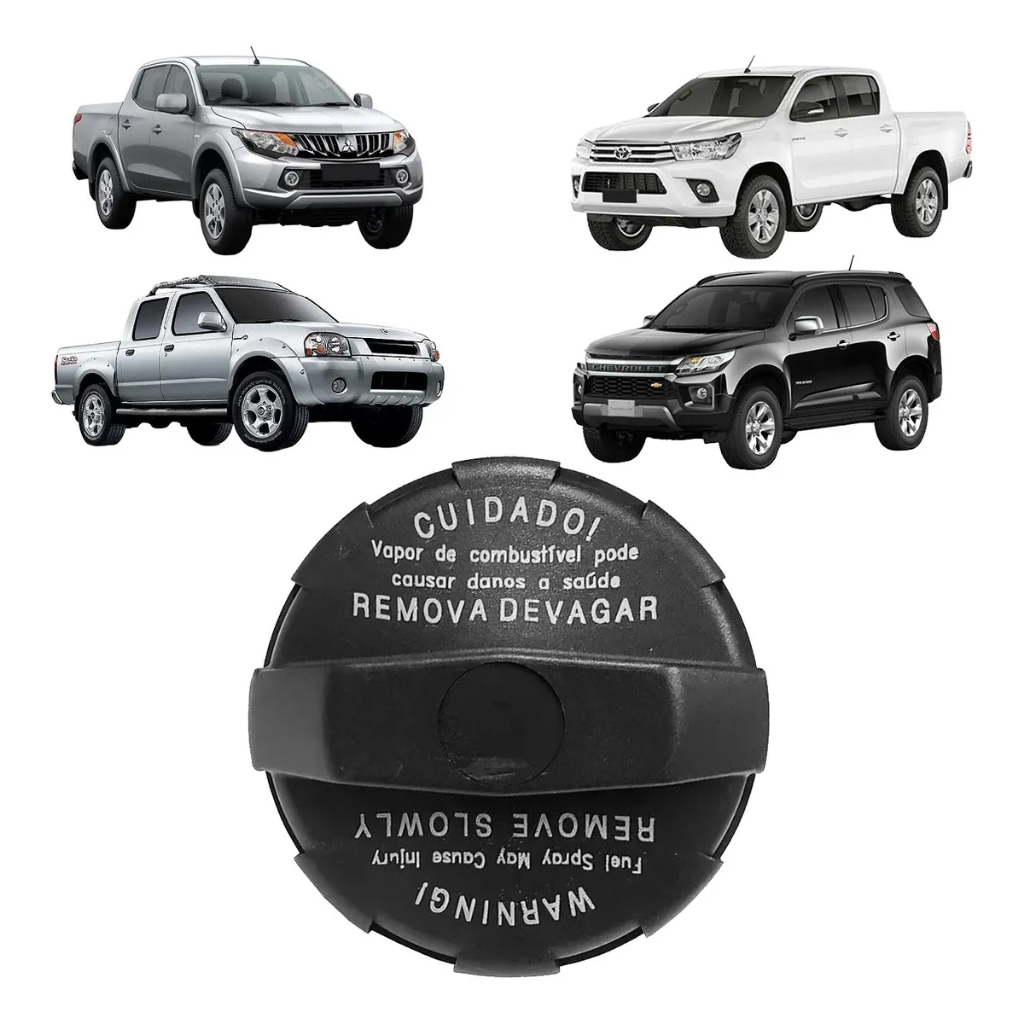 Tampa do Tanque Combustível Hilux Corolla Rav4 Frontier L200 Pajero S10 Trailblazer
