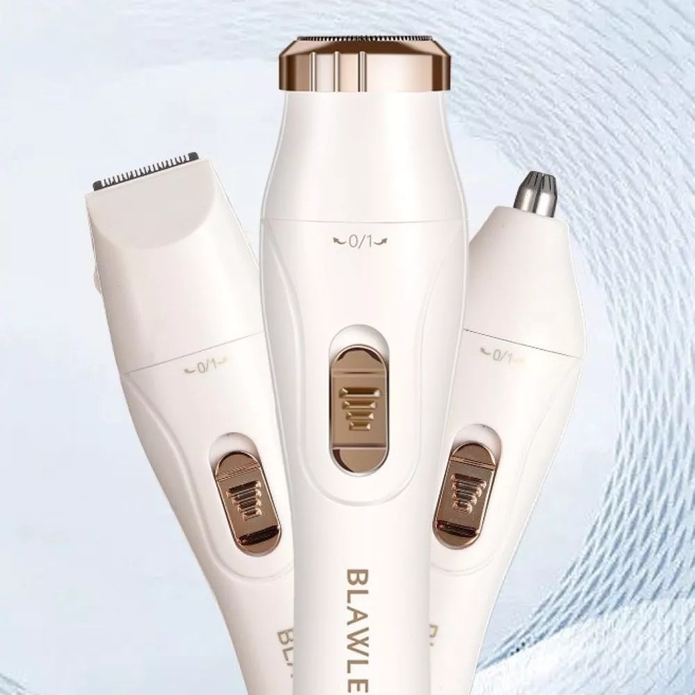 Depiladora Elétrica 3 em 1 Recarregável Multifuncional para Barbear e Depilação em Oferta na Shopee