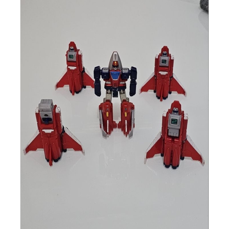 antigo jet robo da série machine robo rescue bandai