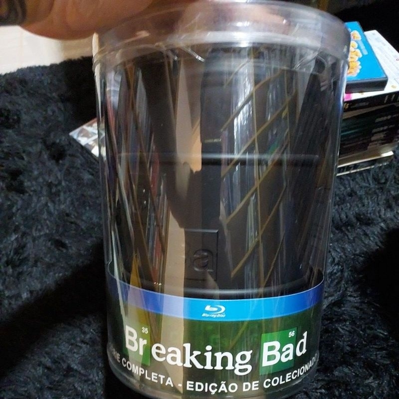 Blu Ray série Breaking Bad - Edição Barril - original e lacrado