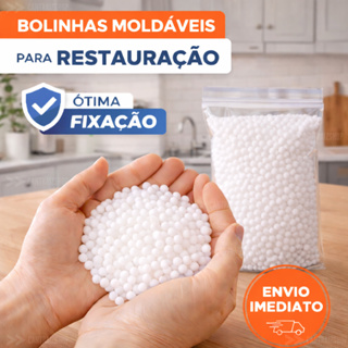 Massa Para Quebrado Provisorio Polycaprolactona Termoplásticos de Bolinhas Moldáveis de Resina em Oferta na Shopee