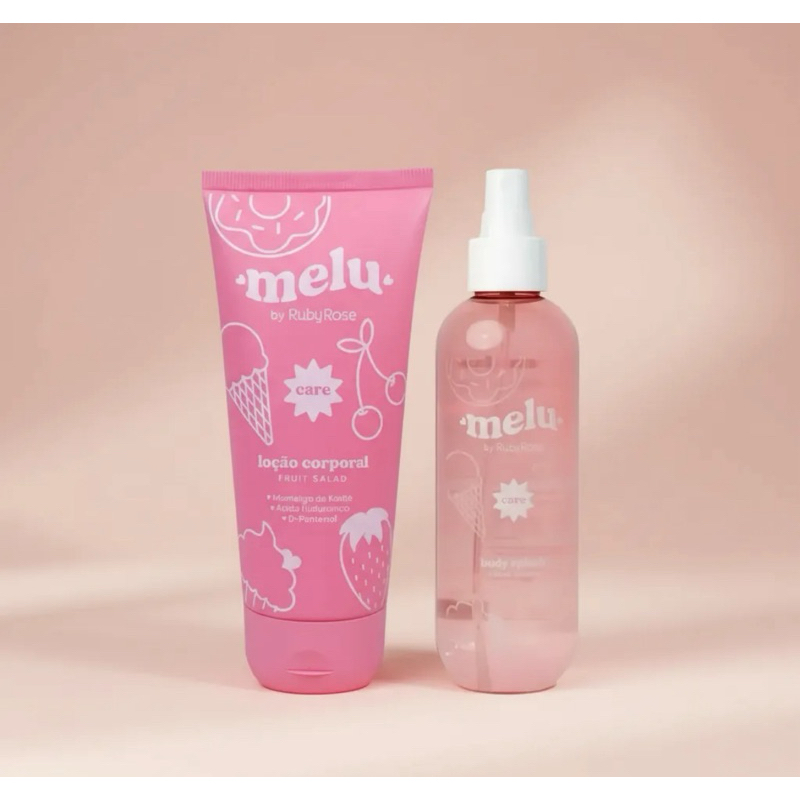 kit Body Splash + Loção Corporal Fruit Salad- Ruby Rose Melu