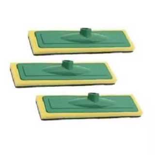 Kit 3 Esfregão Lava Piso Azulejo S/ Cabo, Esponja Limpeza Faxina Prático em Oferta na Shopee