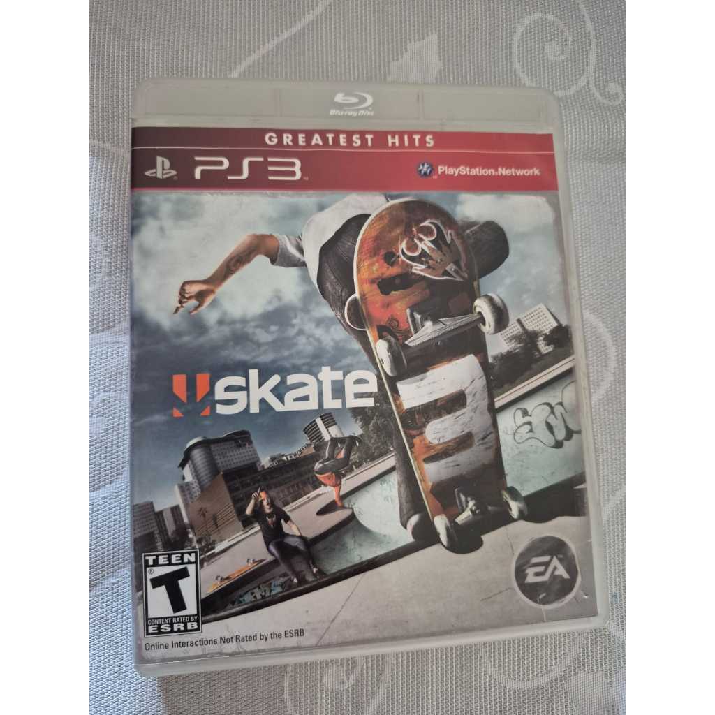 Skate 3 PS3 Mídia Física Original Usado