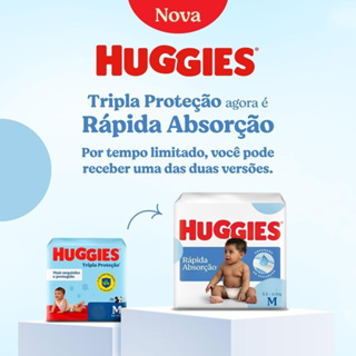 Fralda Descartavel Infantil Huggies Tripla Proteção Pacote Hiper em Oferta na Shopee