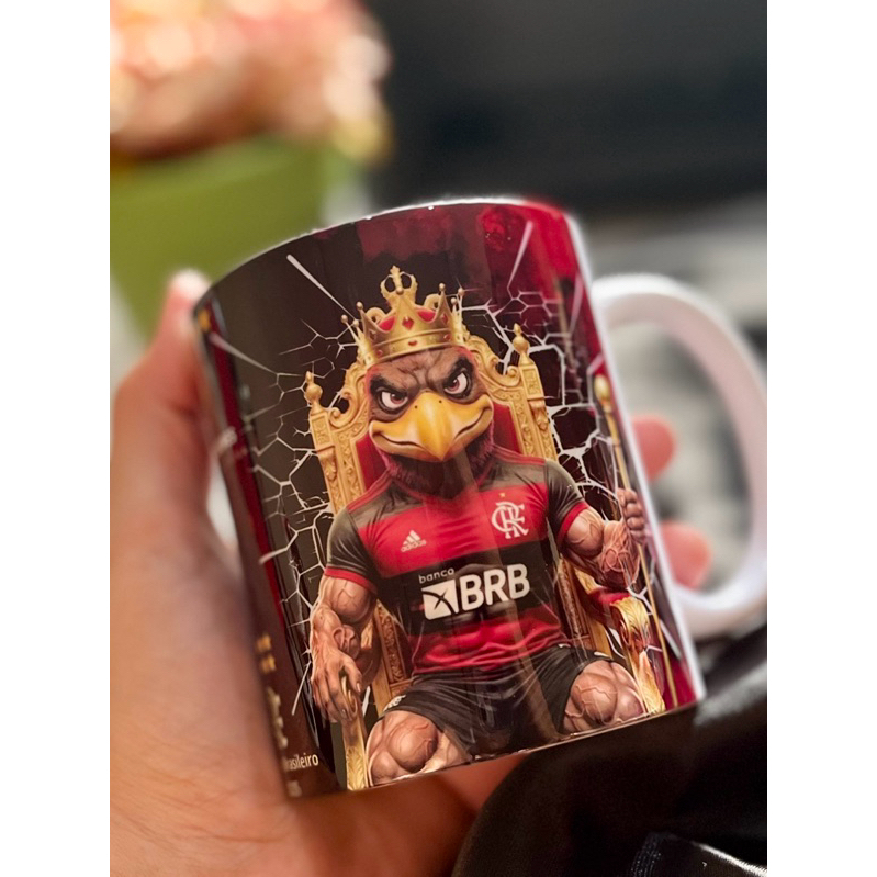 Caneca Flamengo Xícara Flamengo personalizada Libertadores