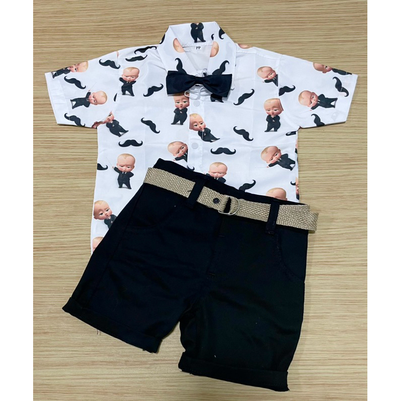 Conjunto poderoso chefinho temático Infantil menino social aniversário mesversario