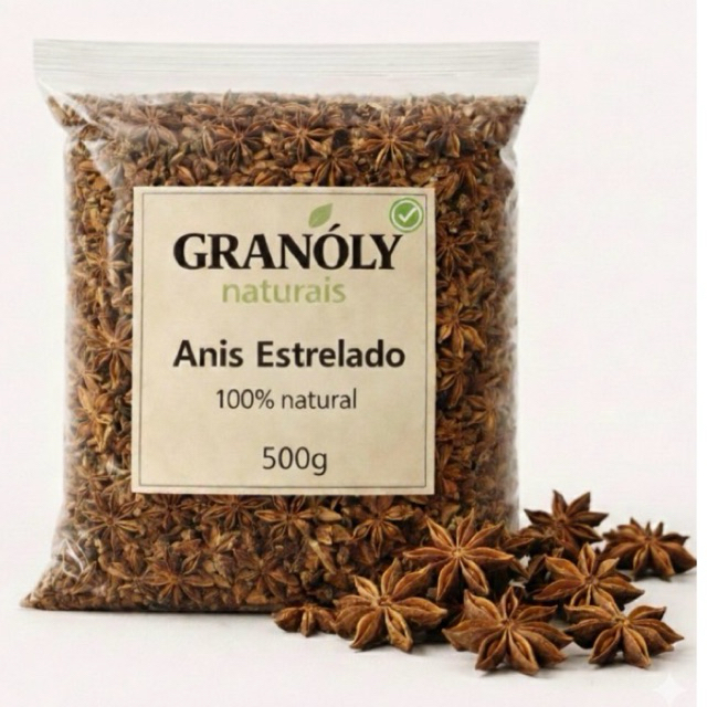 Anis Estrelado 500g– Temperos, Especiarias e Condimentos em Oferta na Shopee