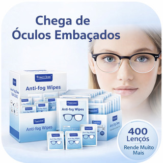 Lenços Antiembaçante 100 200 300 Un Limpa Óculos Lentes Telas Câmera