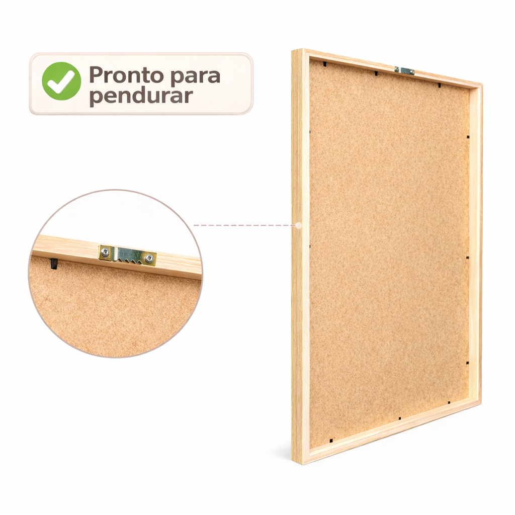 Kit Quadros Decorativos Com Moldura Folhagem Abstrata Moderno Grande Para Sala Quarto Escritório · foto 2