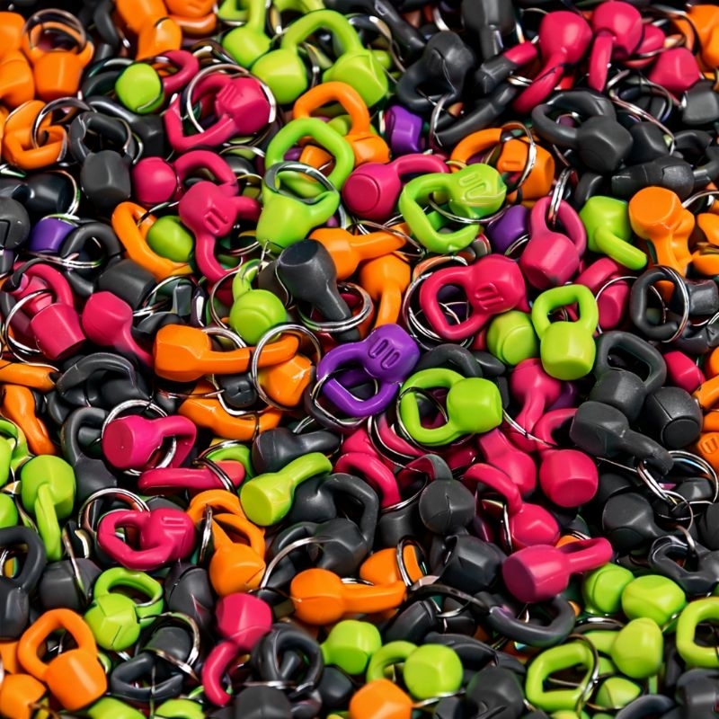1000 Chaveiros Kettlebell Cores Variadas KeltBall Crossfit Funcional Educação Fisica