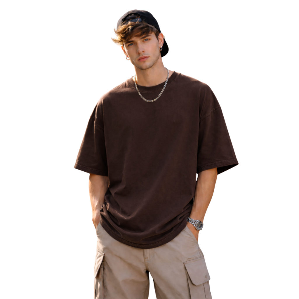 Camiseta Oversized Lisa Masculina Basica Algodão