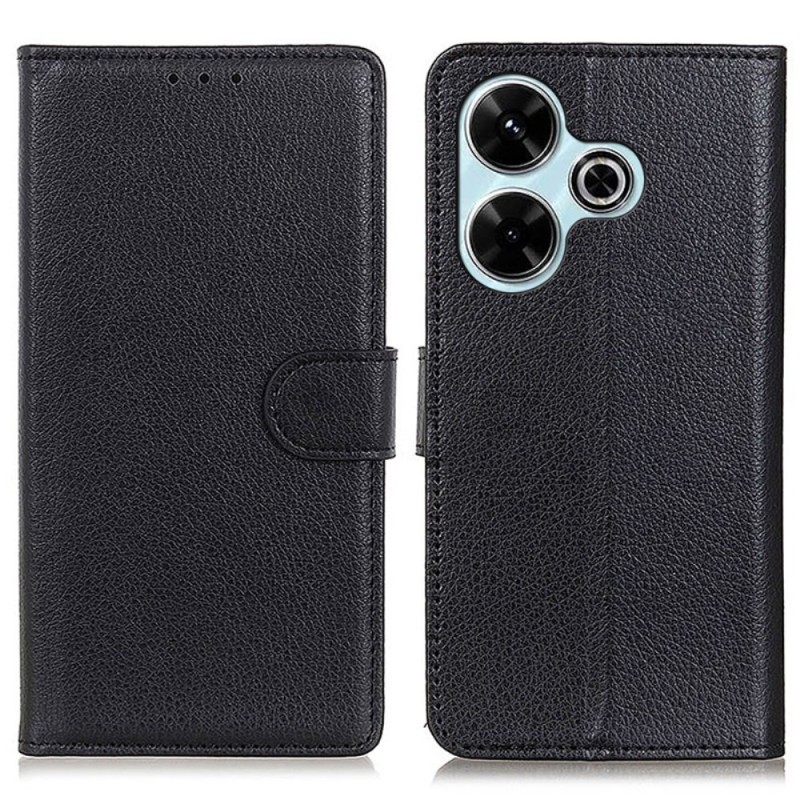 Capa Carteira Flip + Película Para Xiaomi Redmi 13 4G / 5G