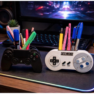 Porta Caneta e Lápis XBOX PS4 Super Nintendo em Oferta na Shopee