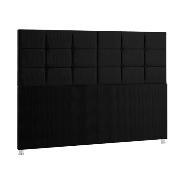 Cabeceira De Cama Casal 140 e Quenn 160 Box Estofada Com Pés 120cm de Altura Calipha - Varias Cores