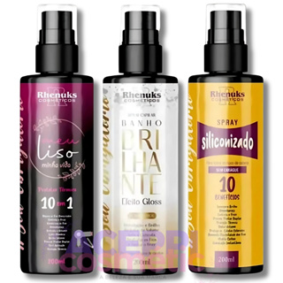 Spray Protetor Térmico 10 em 1 Capilar 200ml Rhenuks - Escolha o Seu em Oferta na Shopee