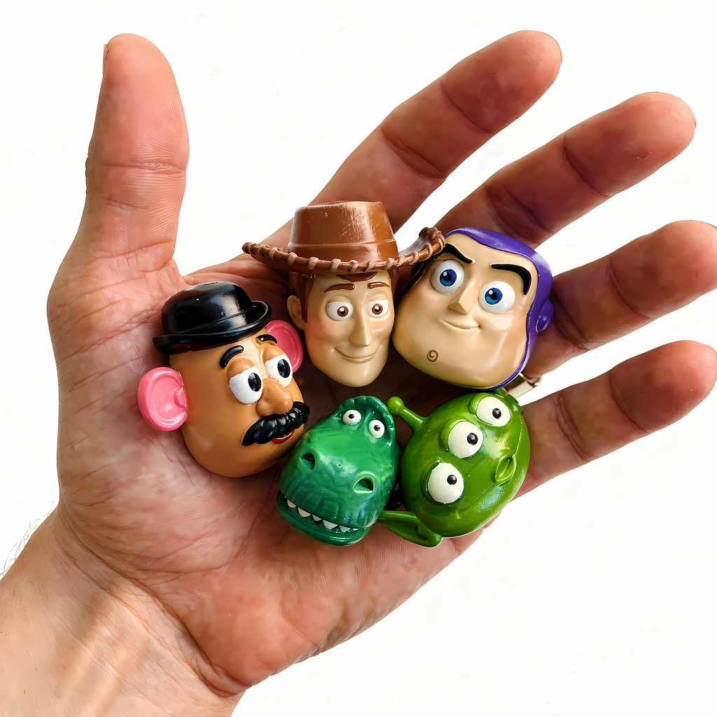 Ímã de Geladeira Toy Story 3D Premium Super Realista Disney Decoração Cozinha