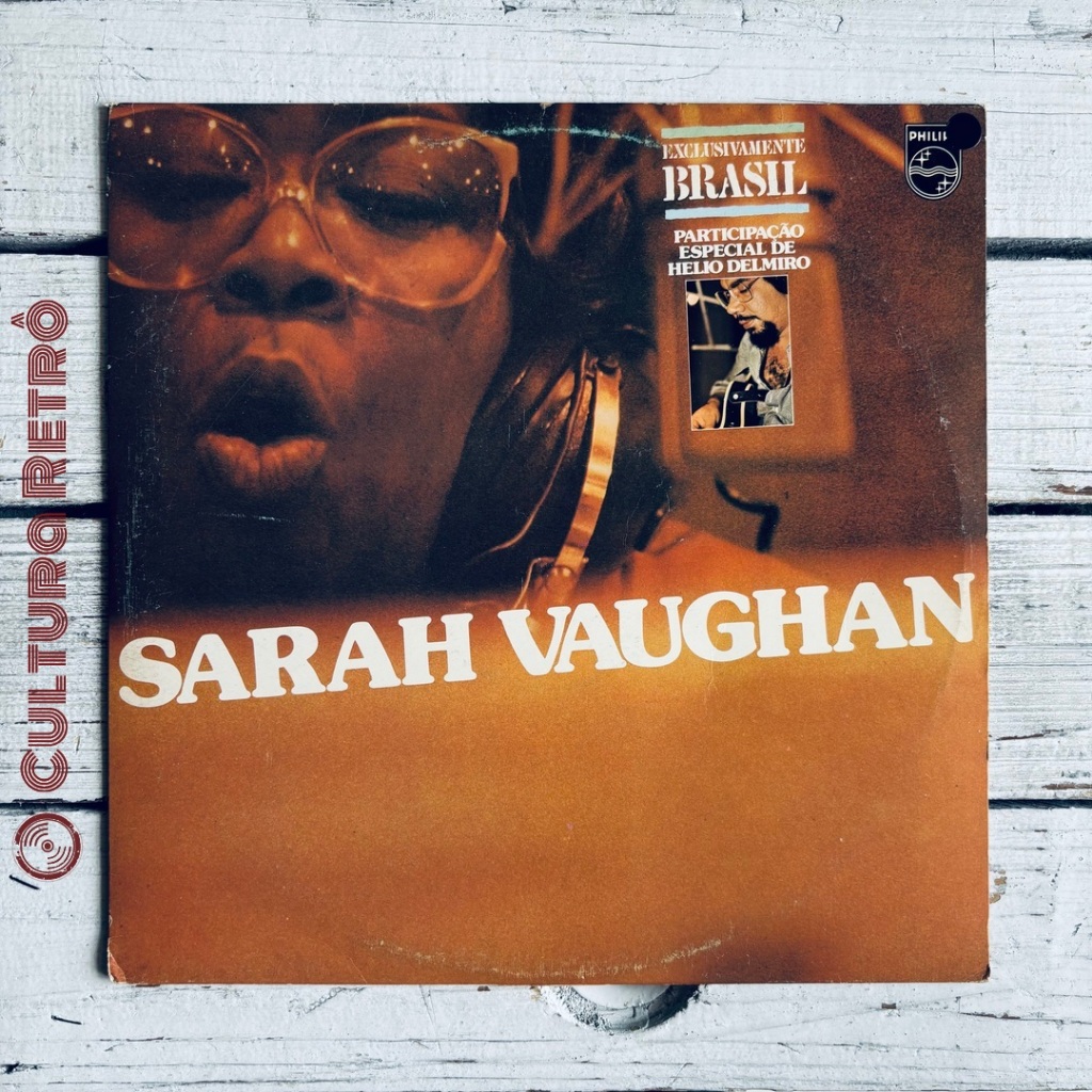 LP EXCLUSIVAMENTE BRASIL SARAH VAUGHAN 1980 ( MT NOVO) DINDI