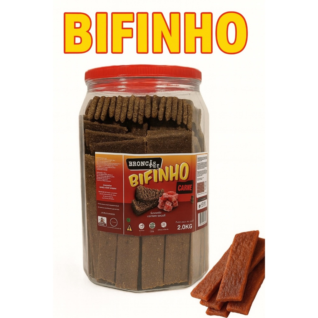 Bifinho Petisco Macio de Carne para seu Amiguinho  2kg e um delicioso brinde em Oferta na Shopee