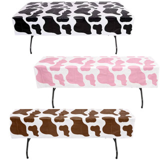 1 Toalha de Mesa Plástica Festa Fazendinha Vaquinha Vaca 137 x 183 cm Ponto das Festas – Inspire