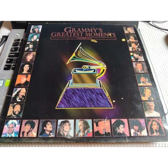 Grammy's Greatest Moments Volumes I & II Laserdisc 1994 Michael Jackson, Mariah Carrey e Outros