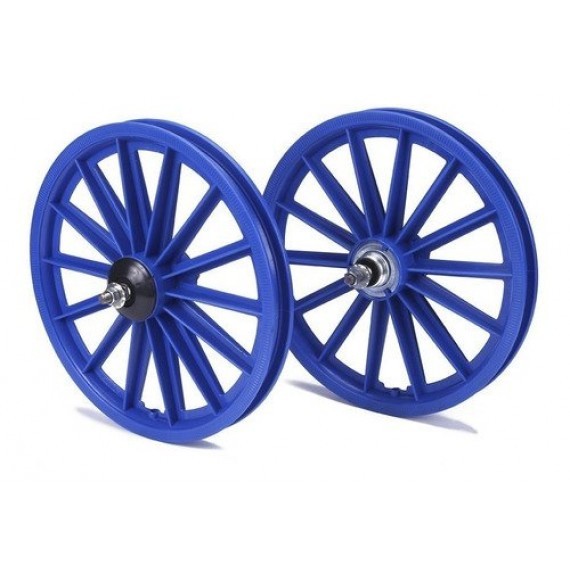 Roda Nylon Plástico Aro 16 Azul Bicicleta Infantil Bike