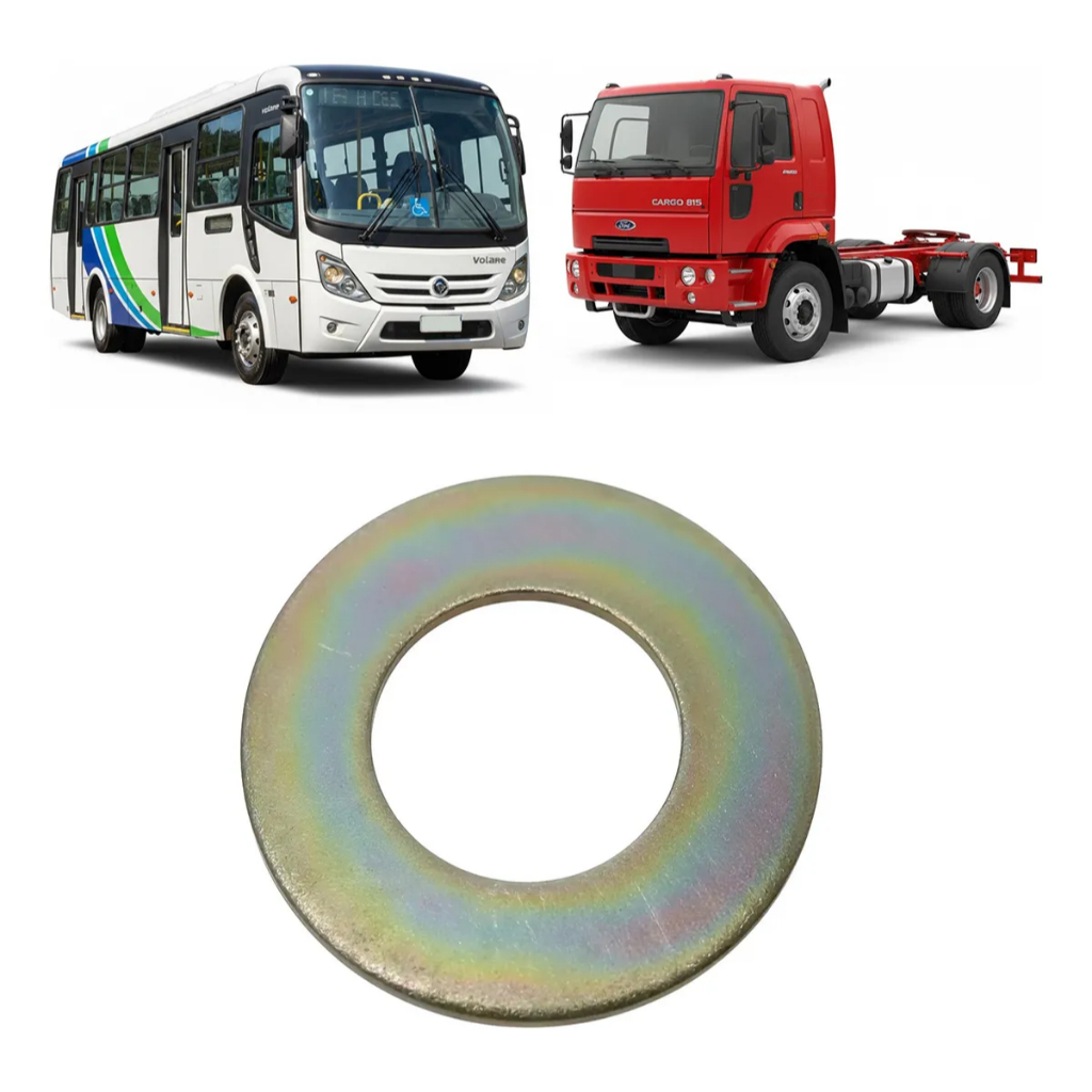 Arruela Encosto Eixo S 32x60x2mm Volare Micro Ford Cargo 815