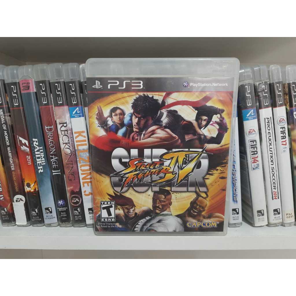 Super Street Fighter 4 - PS3 Midia Física