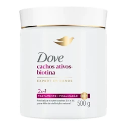 Máscara de Tratamento Dove Cachos Ativos+ Biotina 500g