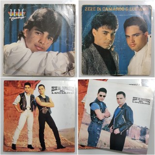 LP Zezé Di Camargo e Luciano - Vários titulos - discografia (LEIA O ANÚNCIO) Disco de Vinil