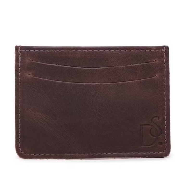 Carteira Porta Cartão Couro pequena Unissex Fóssil Slim Premium Compacta Repartições CNH Cedulas Pequena de bolso....