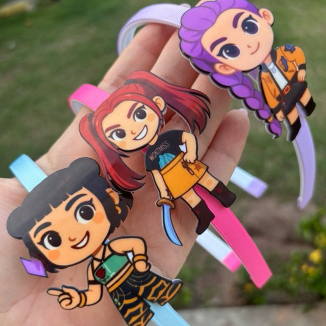 Tiara Guerreiras Kpop - arquinho K-pop - dorama personagens- meninas - em Oferta na Shopee