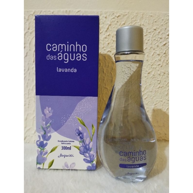 Colônia Refrescante Caminho das Águas Lavanda 300ml Jequiti
