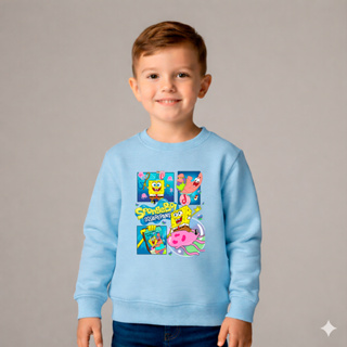 Blusa Bob espoja moletom gola redondo flanelado menino em Oferta na Shopee